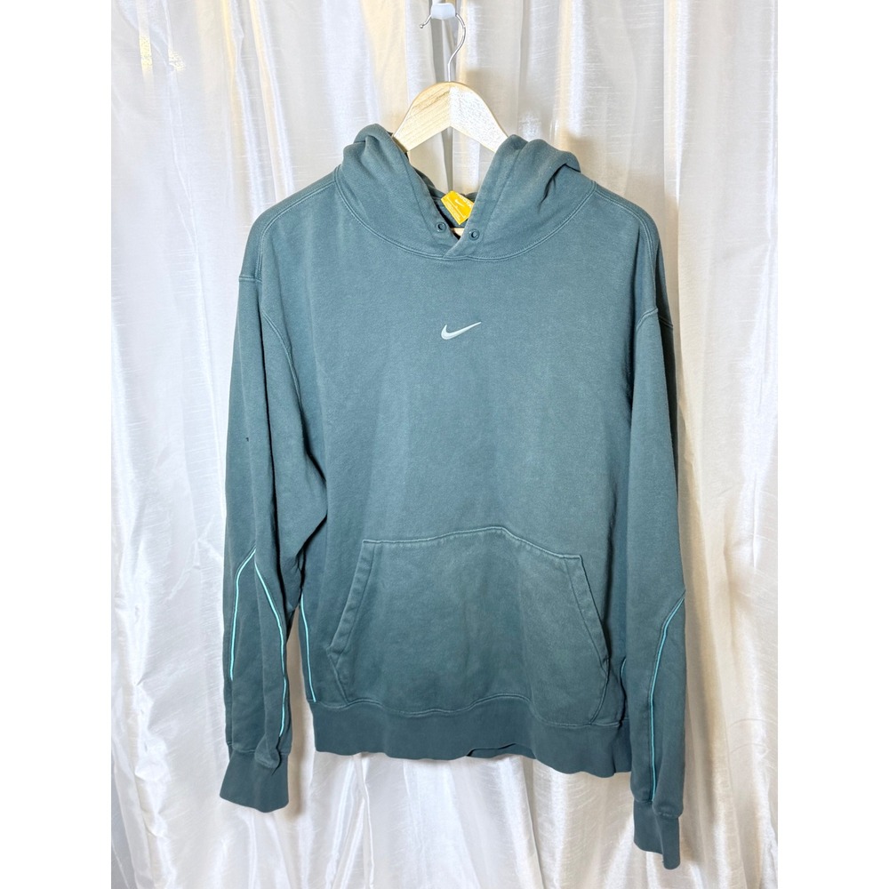 Nike NOCTA Hoodie Mens Large Green Drake Collection Piping Pullover